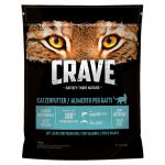Crave 5x750g Adult Adult saumon, poisson blanc - Croquettes pour chat