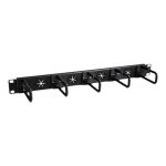 StarTech.com Guide cables 1U pour rack - Panneau de gestion de cables 19"