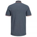 Jack & Jones JJEPAULOS Polo SS Noos, Bleu Jeans, L Homme