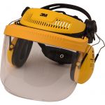 3M Casque avec visière de protection G500 27dB SNR