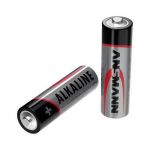 ANSMANN Lot de 100 Piles AA alcaliens micro 1,5V LR06 id&eacute;al pour la souris PC, veilleuses, etc