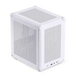 Jonsbo C6 White Micro-tour Boîtier PC, Boîtier gaming blanc