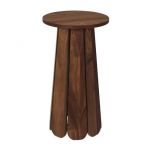 Table d'Appoint Design Will 55cm Marron
