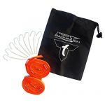Talbot torro Talbot Speedbadminton Spielfeld Court - Orange