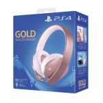 Sony Casque sans Fil pour PS4 - rose/or