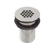 housesweet Bonde de trop-plein ronde avec grille pour lavabo de salle de bain
