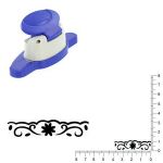Artémio Perforatrice bordure fleurs - 4 cm