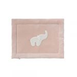 Noukie's - Tapis de jeu Bali, Moka & Snow - 75 x 95cm - Veloudoux