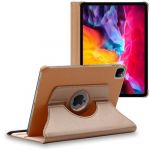EbestStar Pour Apple iPad Air (2020) 10.9, iPad Air 4 - Housse PU Cuir Support Rotatif 360, Or / Dor&eacute;