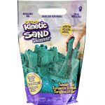 Spin Master Kinetic Sand, Sachet de 907 g de sable scintillant Turquoise scintillant enti&egrave;rement naturel &agrave; &eacute;craser, m&eacute;langer et sculpter, Jeu de sable
