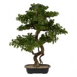 Bonsaï artificiel Polin pot en céramique