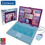 Lexibook Ordinateur éducatif Bilingue avec 124 activités Disney Frozen La Reine des Neiges 2