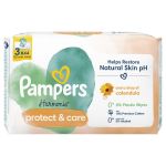 Pampers Lingettes Nettoyantes Protect 1 Care - Le Sachet De 132 Lingettes