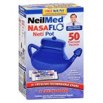 NeilMed NasaFlo Neti Pot Nasal Wash System with Refill Packets - 50.0 ea