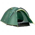 Outsunny Tente de camping 2-3 personne 325x183x130cm Vert