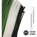 Tresice France Colliers de serrage plastique noir 380x4,8mm (sachet 100 u.)