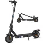 Trottinette &Eacute;lectrique Pliable 25km Autonomie,3 Modes De Vitesse,Pneus Anti-Crevaison 8,5 Pouces,Frein Double,App & Bluetooth