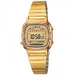 Casio LA-670W - Montre mixte avec bracelet en acier