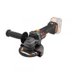 Worx NITRO Meuleuse d'Angle sans Fil Brushless 20V WX814.9, Disque 125 mm, 8600 tr/min, Multimat&eacute;riaux, Livr&eacute;e avec capot de protection, Disque de meulage pour m&eacute;tal, sans Batterie ni Chargeur