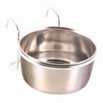Trixie Gamelle en inox avec support 0,3 l/ø 9 cm