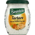 Benedicta Sauce Tartare Bocal 260G - Lot De 4 - Offre Special