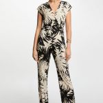 Morgan Combinaison longue imprim&eacute;e multicolore femme - Taille 42