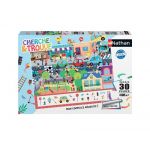 Nathan Puzzle enfant - puzzle 30 p - en ville (cherche et trouve) - dès 4 ans - 86151