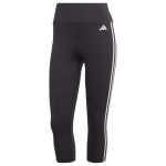 Adidas Legging 3/4 taille haute à 3 bandes Train Essentials Noir, pointure X-Small - Noir - Taille X-Small