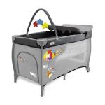 Asalvo Lit de voyage Mix Plus Zeppelin, Couleur Gris