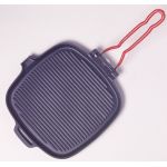 Invicta 32720 - Gril carré avec manche rabattable (25 cm)