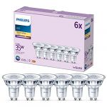 Philips LED GU10 3,5 W 255 lm 827 claire 36&deg; x6