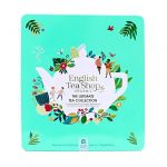 English tea shop Collection de th&eacute;s et th&eacute;s biologiques assortis dans 9 go&ucirc;ts classiques en bo&icirc;te Eco-Box en m&eacute;tal - 1 x 72 sachets de th&eacute;