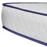 VidaXL Matelas en mousse &agrave; m&eacute;moire de forme 200 x 160 x 17 cm