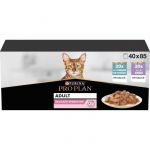 Purina Adulte Delicate Digestion Dinde Poisson Sauce 40x85g