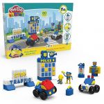 GP Toys Play-doh Blocks Police - Le Jeu De 60 Pi&egrave;ces