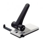 Novus 025-0266 - Perforateur 2 trous B 265, capacité 65 feuilles, coloris gris/noir
