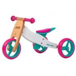 Milly Mally Draisienne &agrave; 3 roues Ride On Jake Classic Candy Junior Rose/Blanc