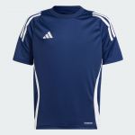 Adidas T-shirt d'Entra&icirc;nement Tiro 24 - Bleu Marine/Blanc Enfant, pointure 128 cm - ['Bleu'] - Taille 128 cm