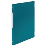 Exacompta Lot de 20 classeurs 2 anneaux 15 mm polypropylène opaque A4 - Vert foncé - 54193E
