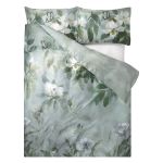 Designers Guild Housse de couette imprimée en satin de coton, Kiyosumi