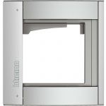 Bticino Legrand - Ch&acirc;ssis et cadre support Sfera New 1 module Allmetal (350211)
