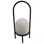 Galix Lampe r&eacute;sine sur 4 pieds USB 200 Lumens H43 cm