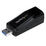 StarTech.com USB31000NDS - Adaptateur R&eacute;seau USB 3.0 vers RJ45 Gigabit Ethernet 10/100/1000 Mbps