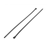 Tru Components Serre-câbles 500 mm x 8.50 mm noir TC-HV-500BK203 1592884 crantage intérieur 100 pc(s)