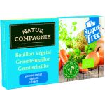 Nature Compagnie Bouillon bio pauvre en sel x 8 cubes en boîte de 84 g
