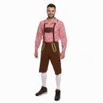 Ensemble de costumes traditionnels Hommes Costume Oktoberfest MIESEPETER rouge