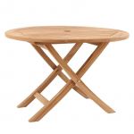 Concept-Usine Table de jardin MEJA modele ronde - 120 cm