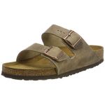 Birkenstock Arizona SFB, Sandales Bout Ouvert Hommes, Marron Tabacco Brown, 39 EU