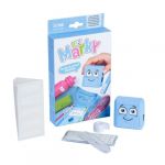 Colop Marky Bleu Personnalisable Adapté aux enfants DIY Textile Timbre Trousse - 1 Ensemble