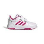 Adidas Chaussure &agrave; scratch Tensaur Sport Training - Cloud White / Team Real Magenta / Core Black, Cloud White / Team Real Magenta / Core Black
